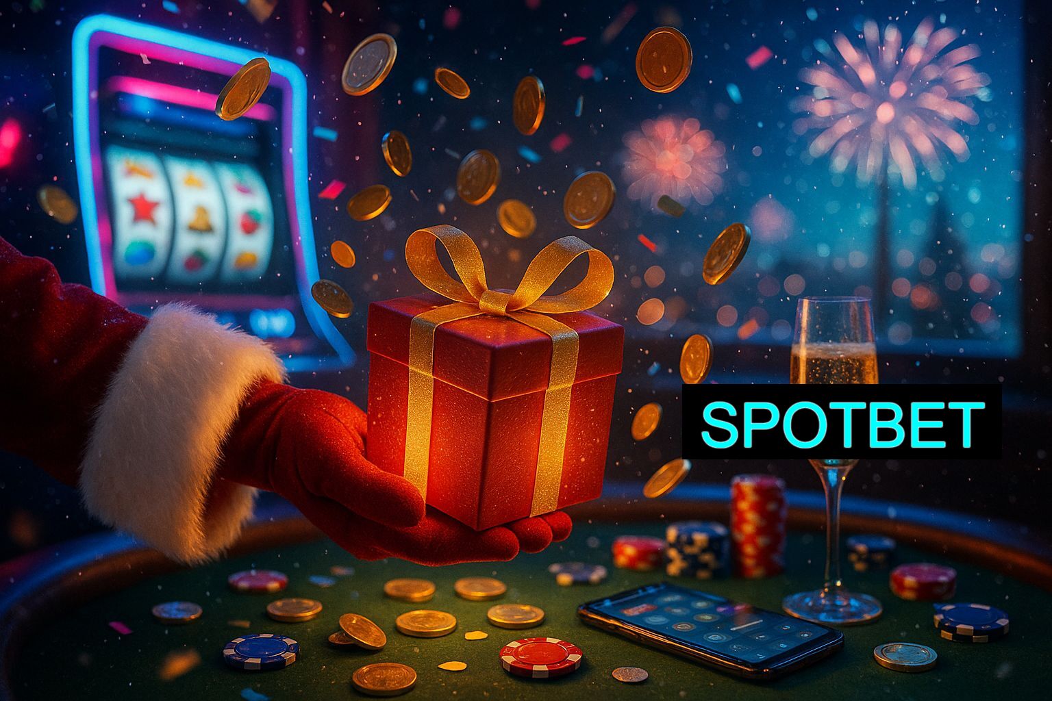Promoções de Ano Novo no SPOTBET